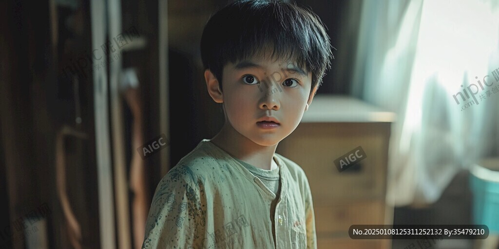 帅气小男孩