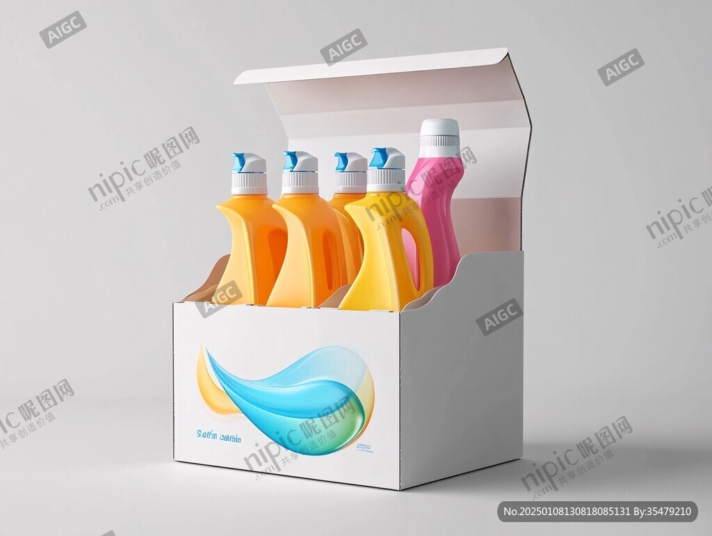 简约风格漱口液包装