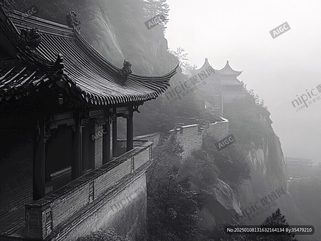 雾中武当