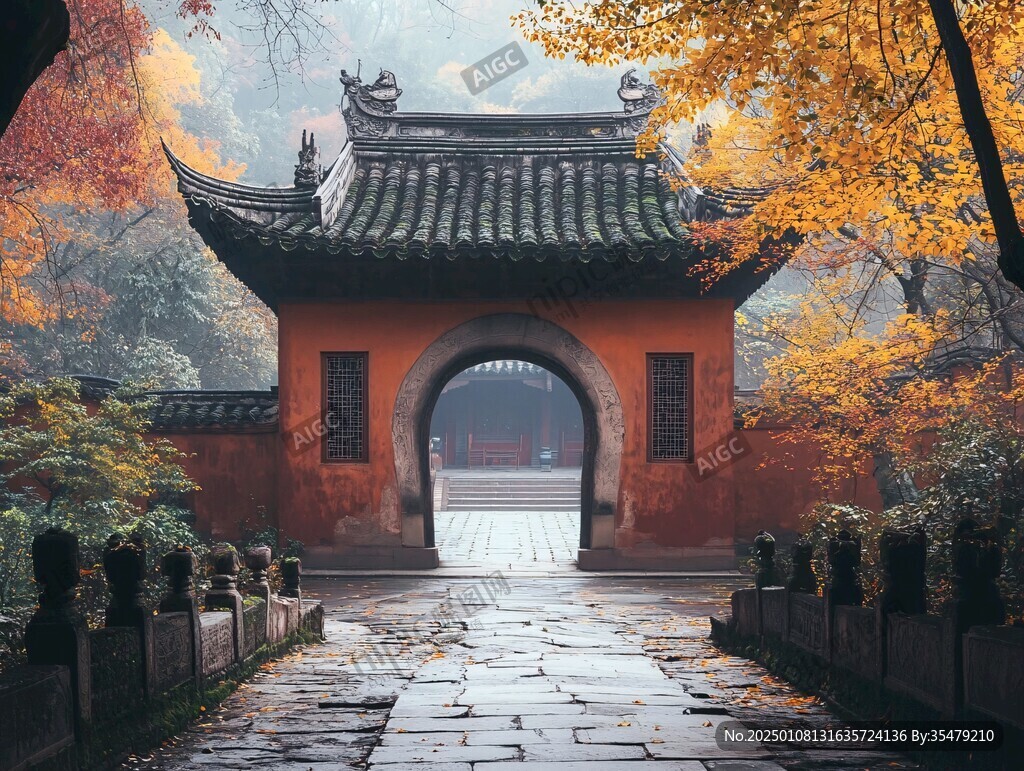 古门秋色