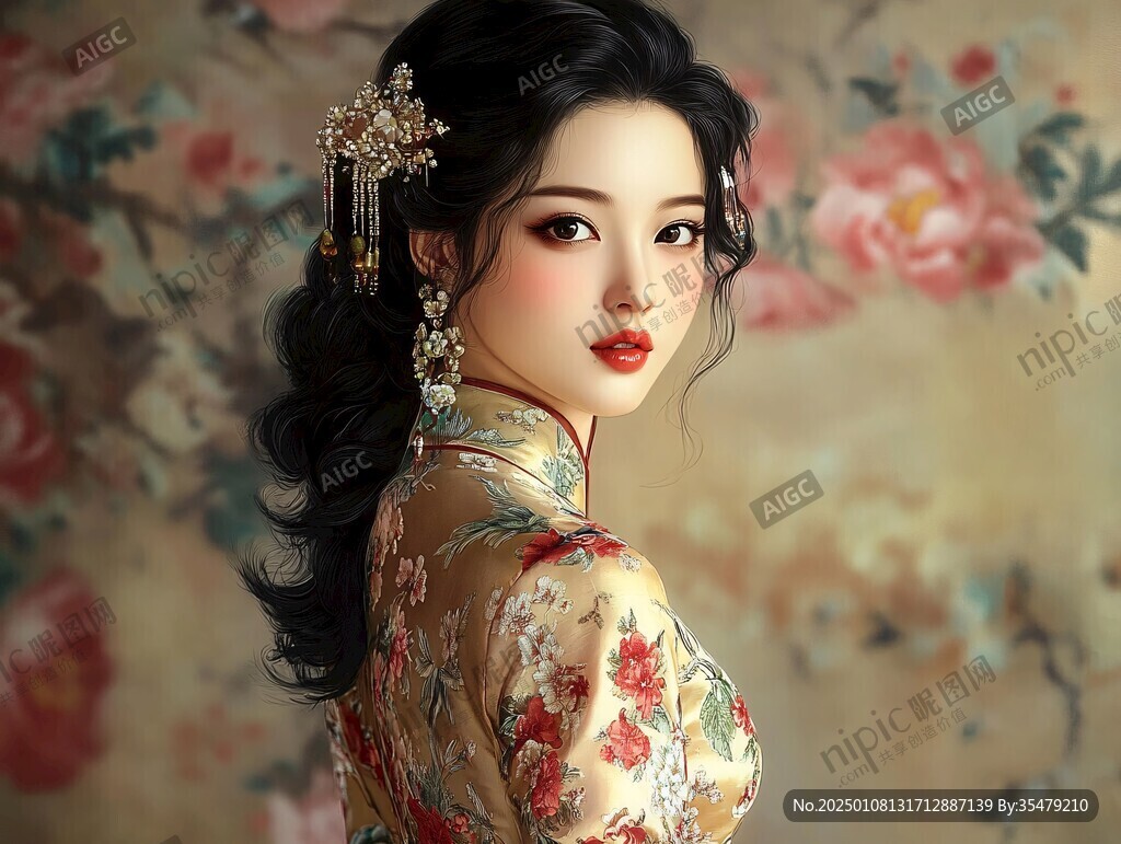 东方女性美女人物