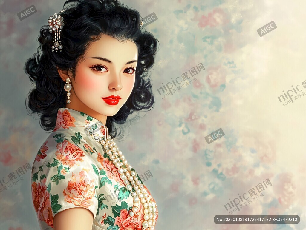 东方女性美女人物