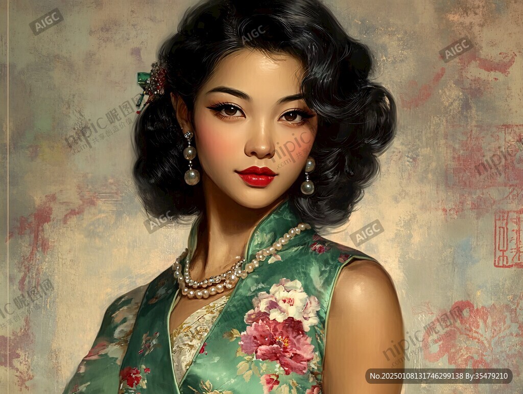 古典美女壁纸