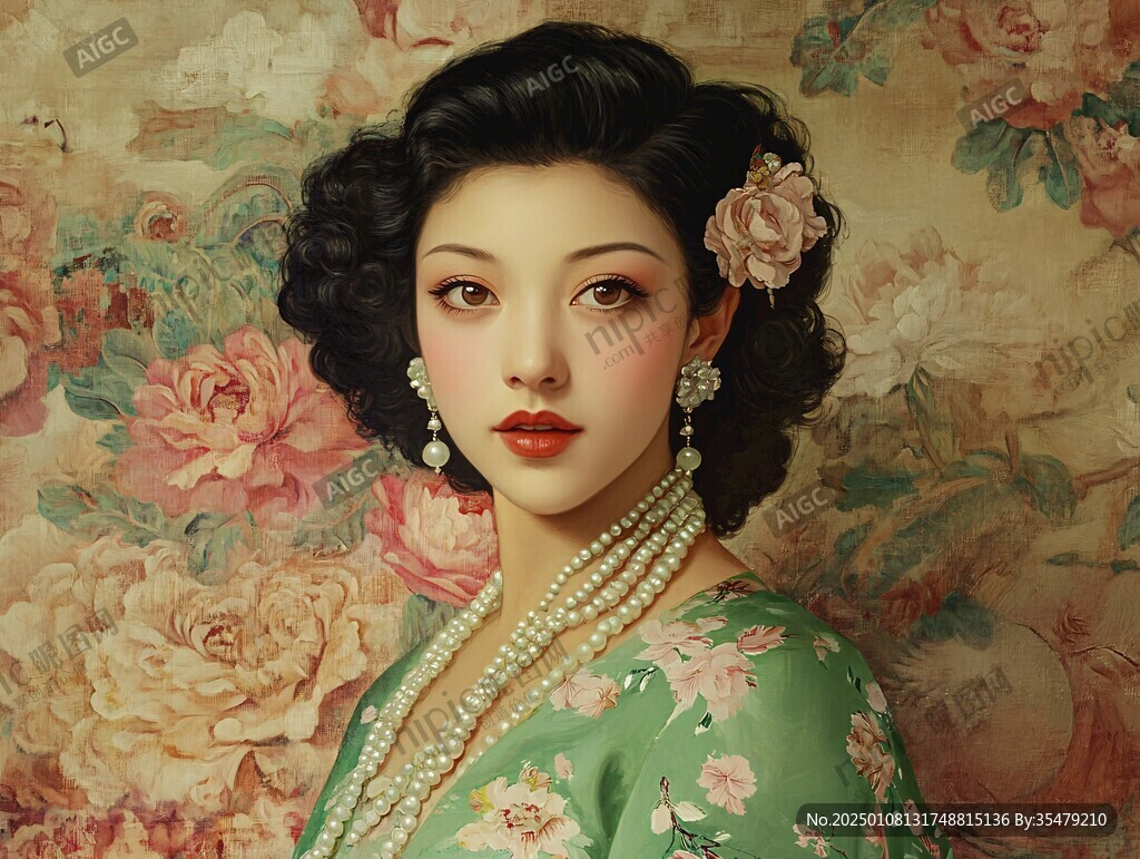 古典女孩化妆