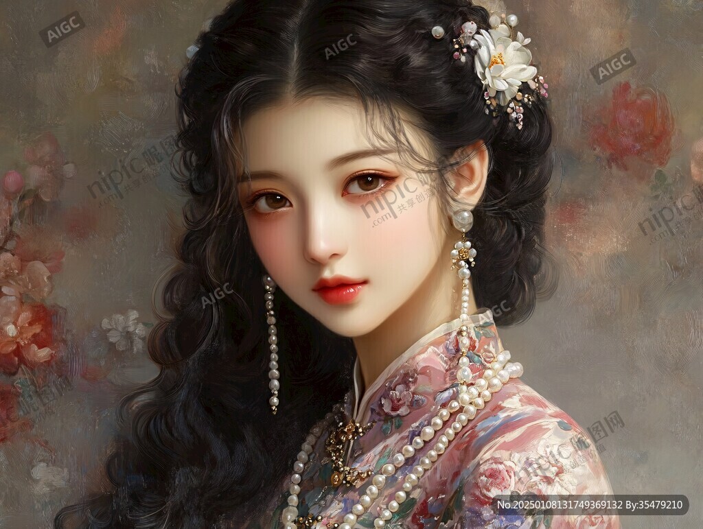 板绘人像