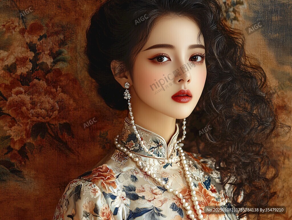 新中式美女