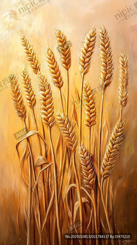 小麦壁画
