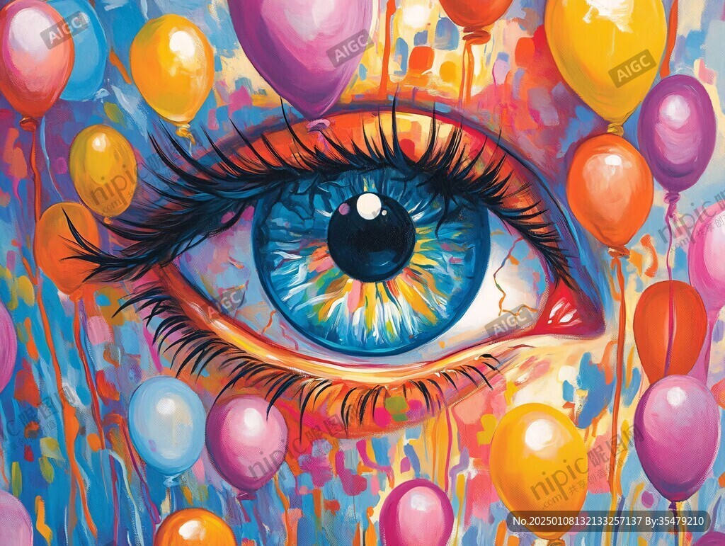 表现主义眼睛画