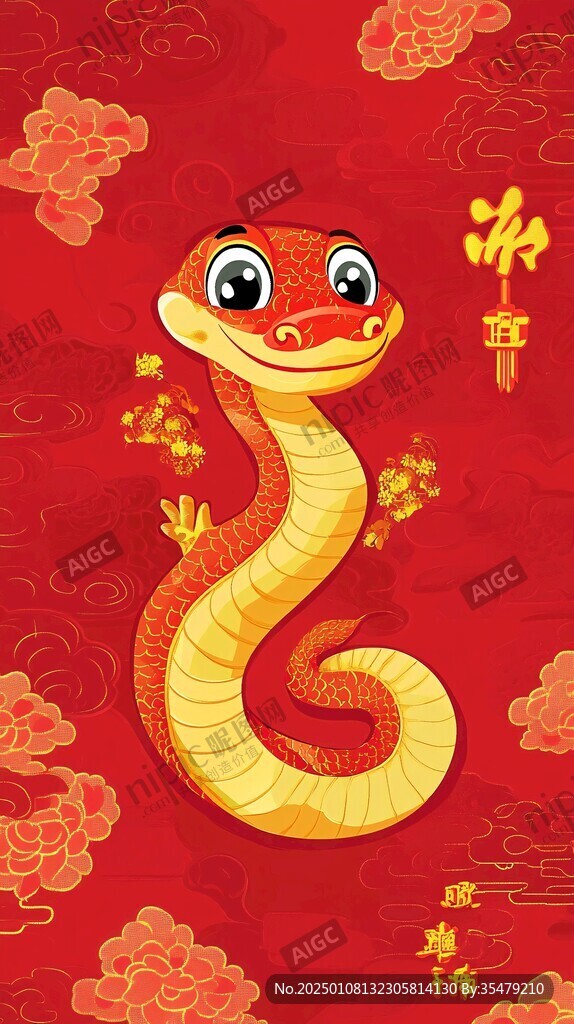 蛇年壁纸屏保