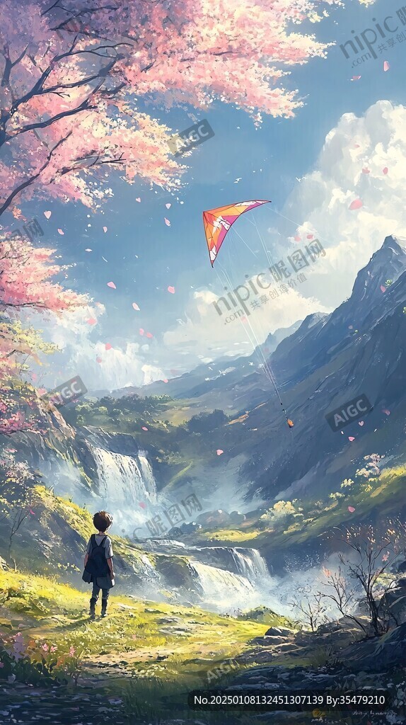 新海诚动漫风装饰画