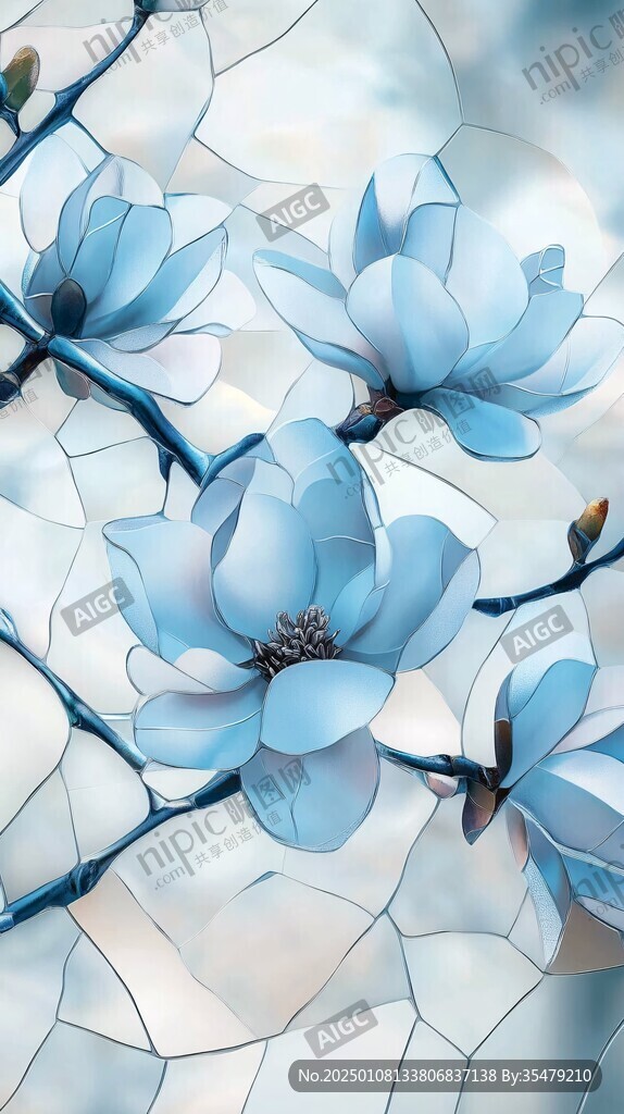 3d立体花壁纸