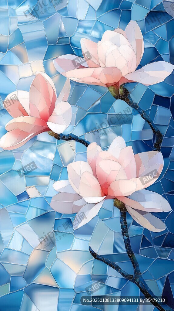 3d立体花壁纸
