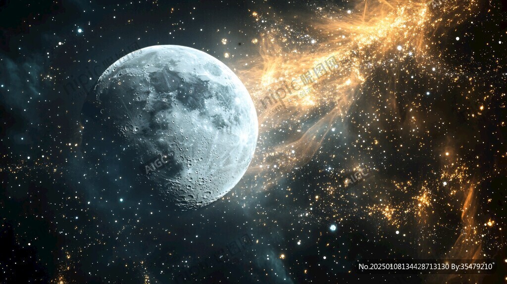 月球星球光