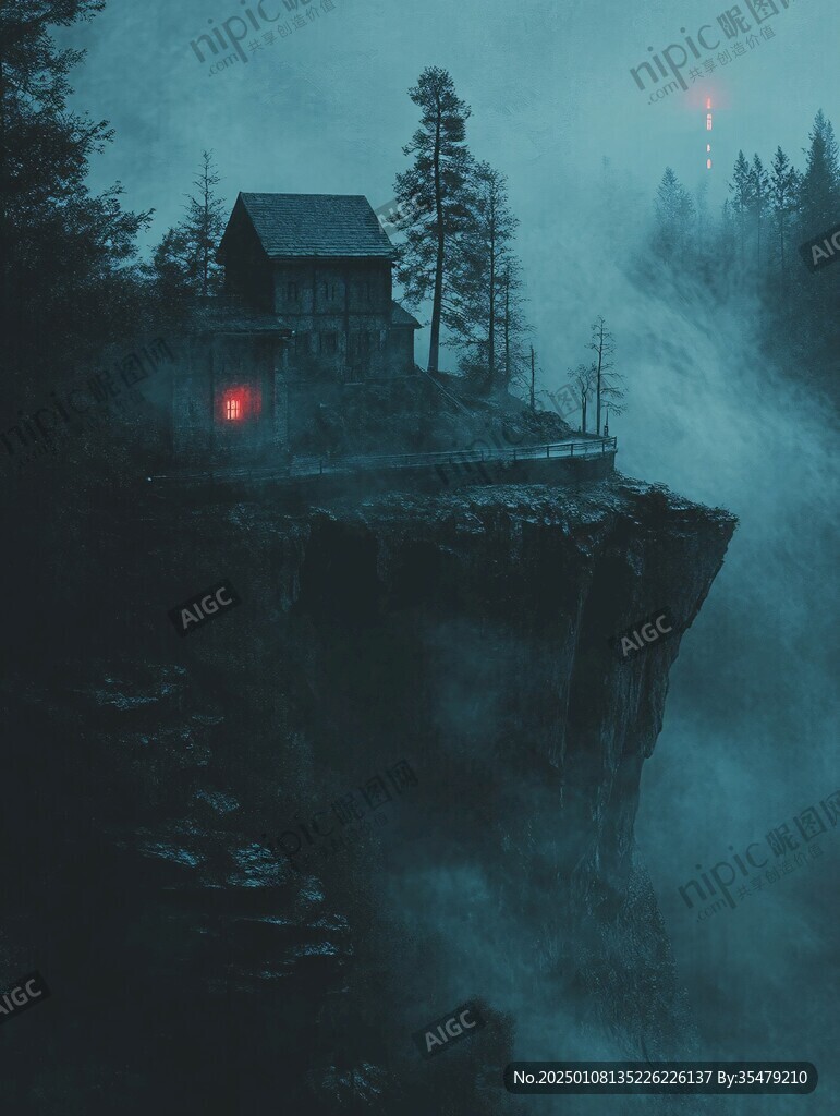 鬼屋装饰画