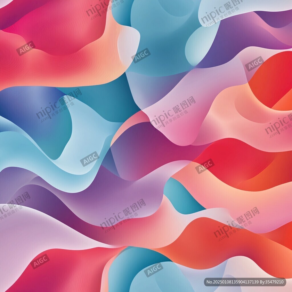 肌理彩色流体背景