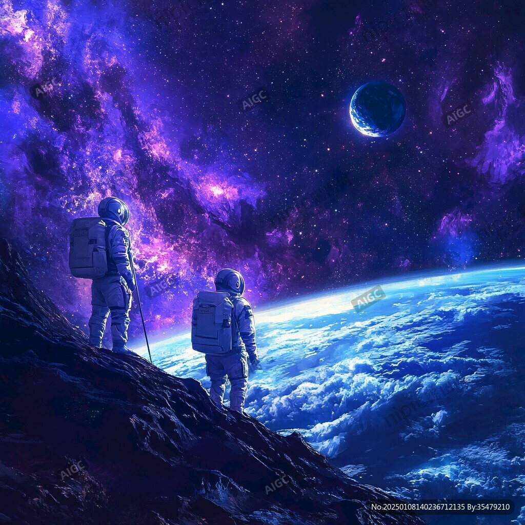 星球宇航员壁纸