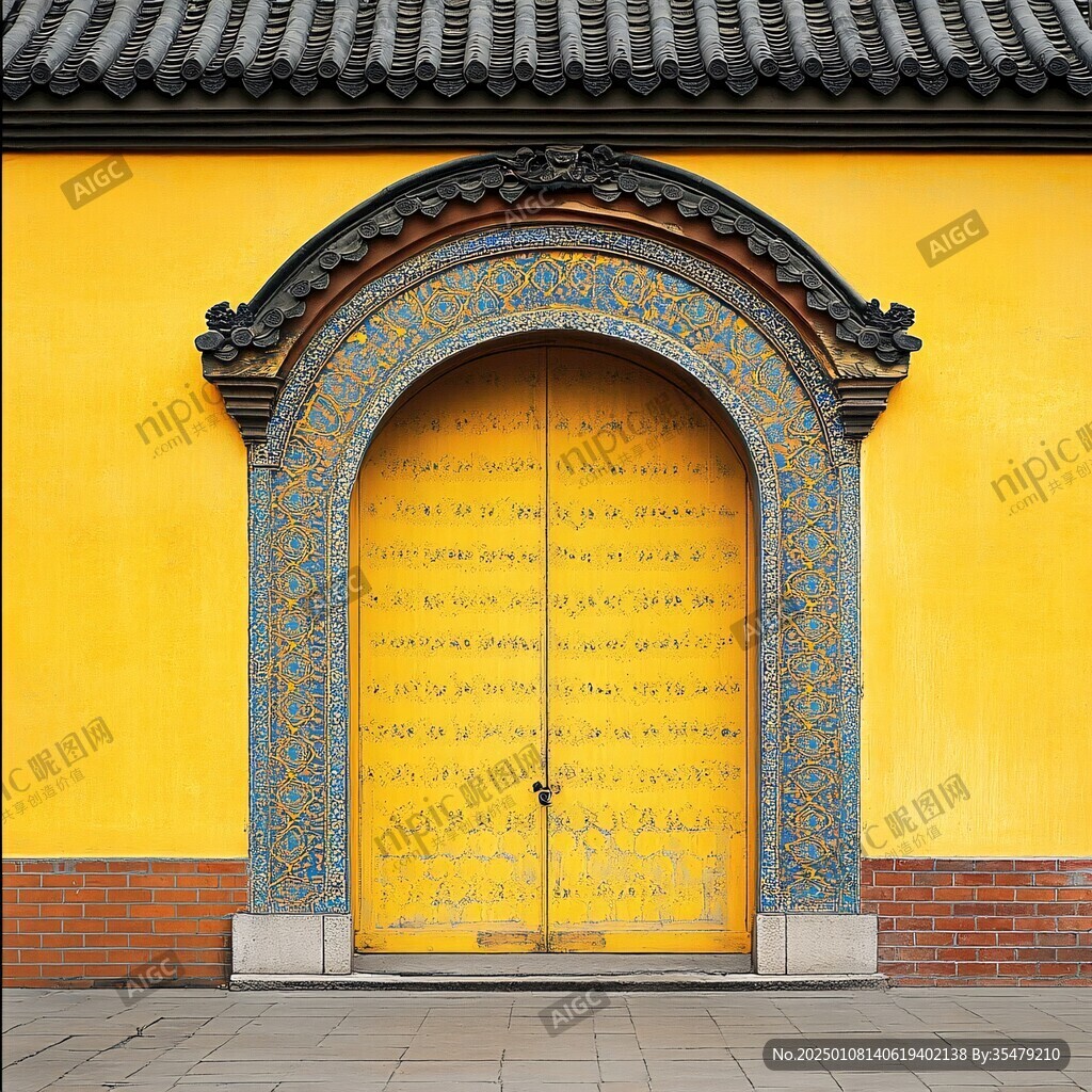 中式门金色地产