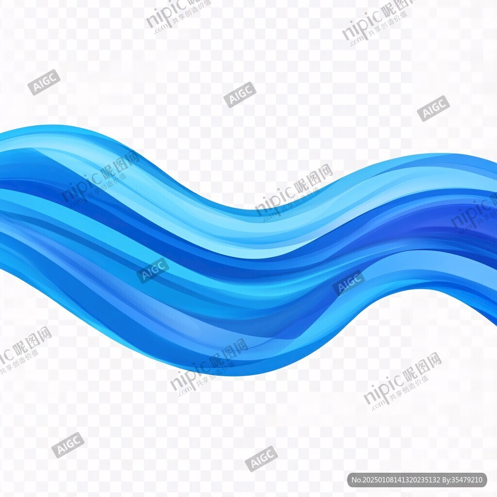 高清炫彩波浪条纹