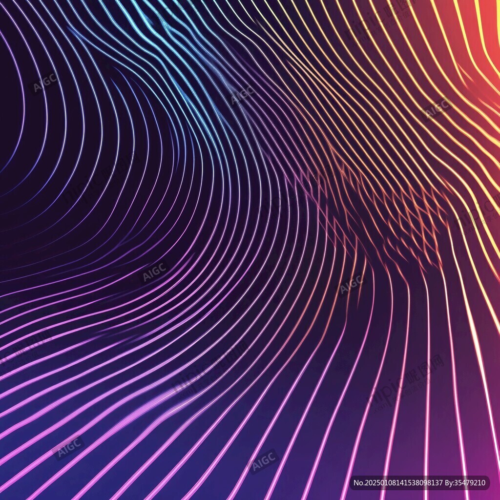 线条渐变底纹