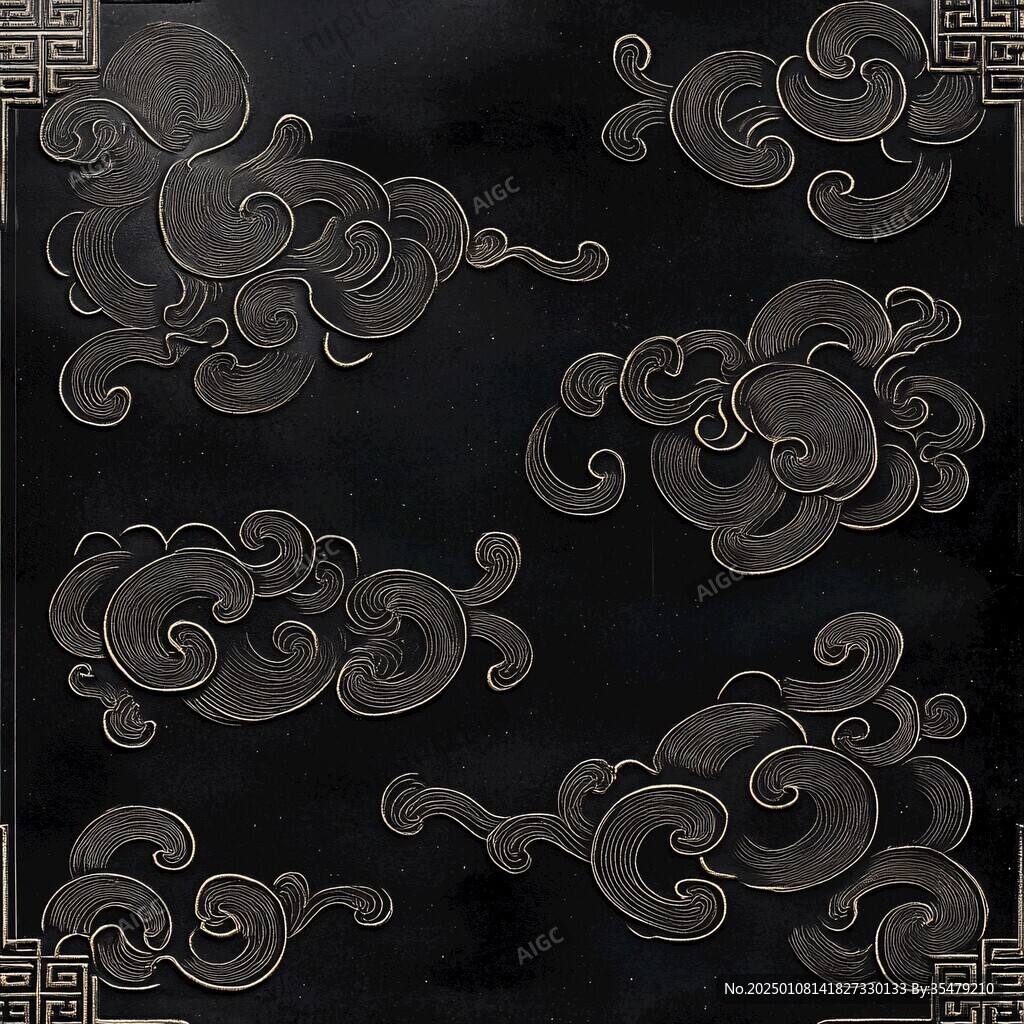 宋代云图高端云纹装饰