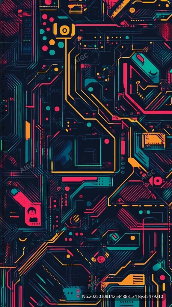 赛博朋克底纹