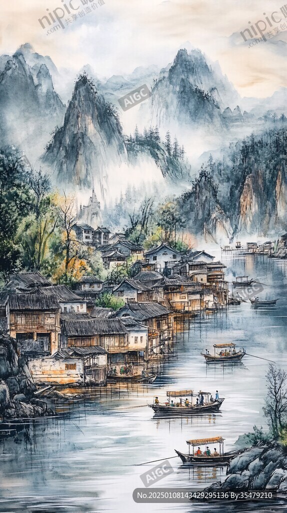 民宿画