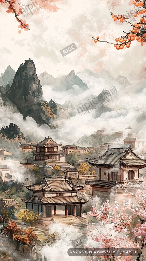 古风仙境天上宫阙