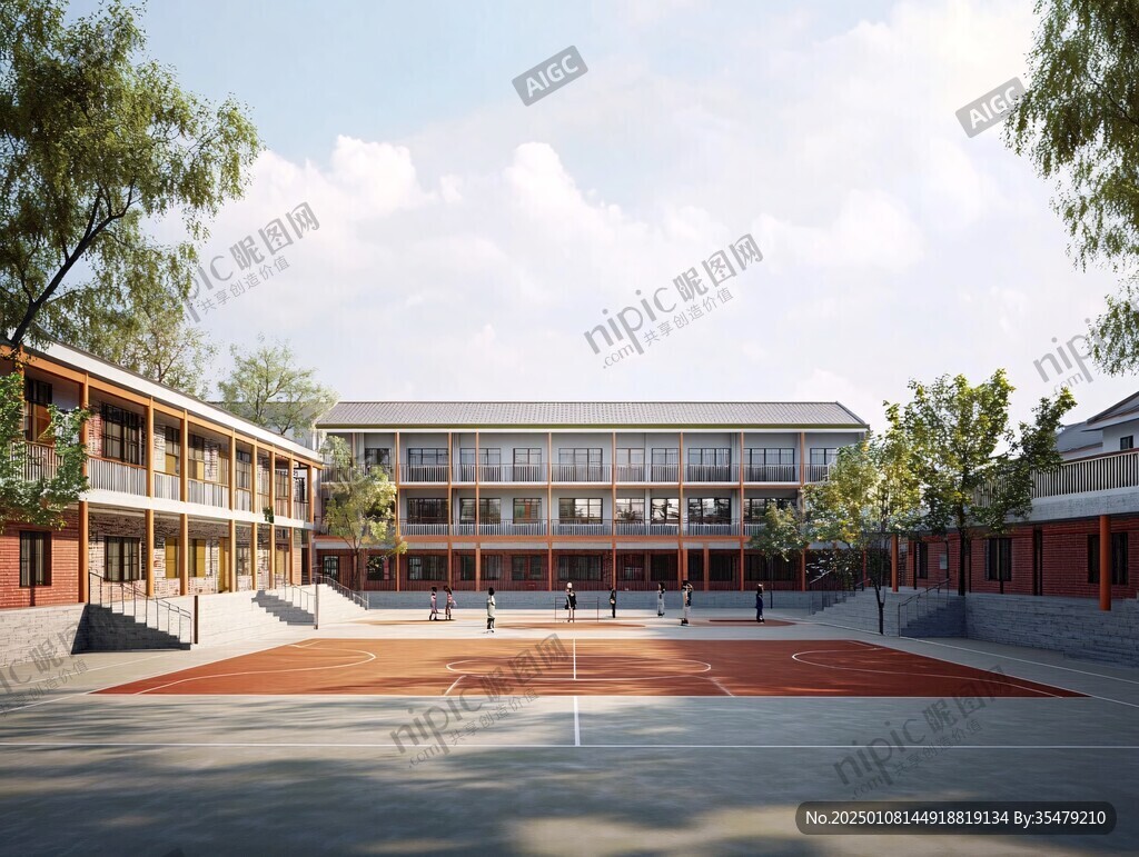 小学效果图设计