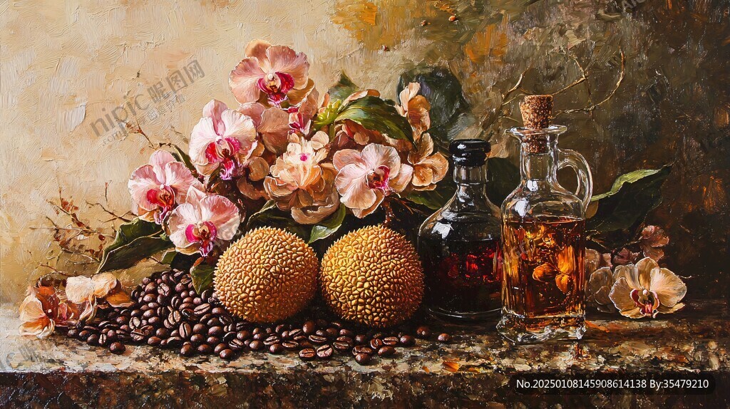 装饰静物油画
