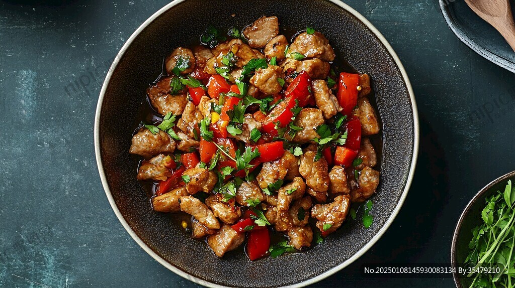 辣炒肉段