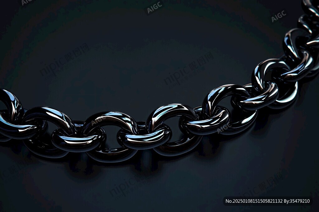 金属链条质感底纹