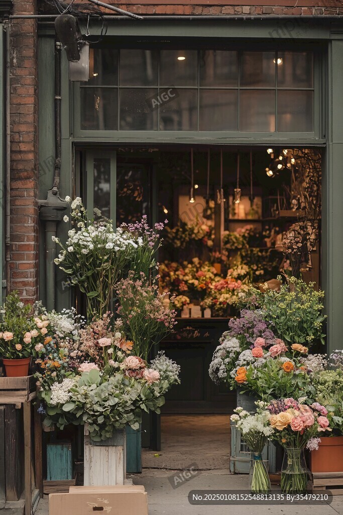 花店门头