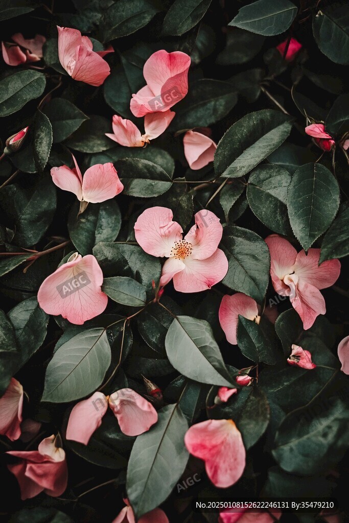 鲜花花朵绿色绿叶