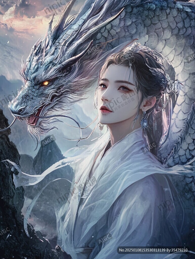 古风龙女ip