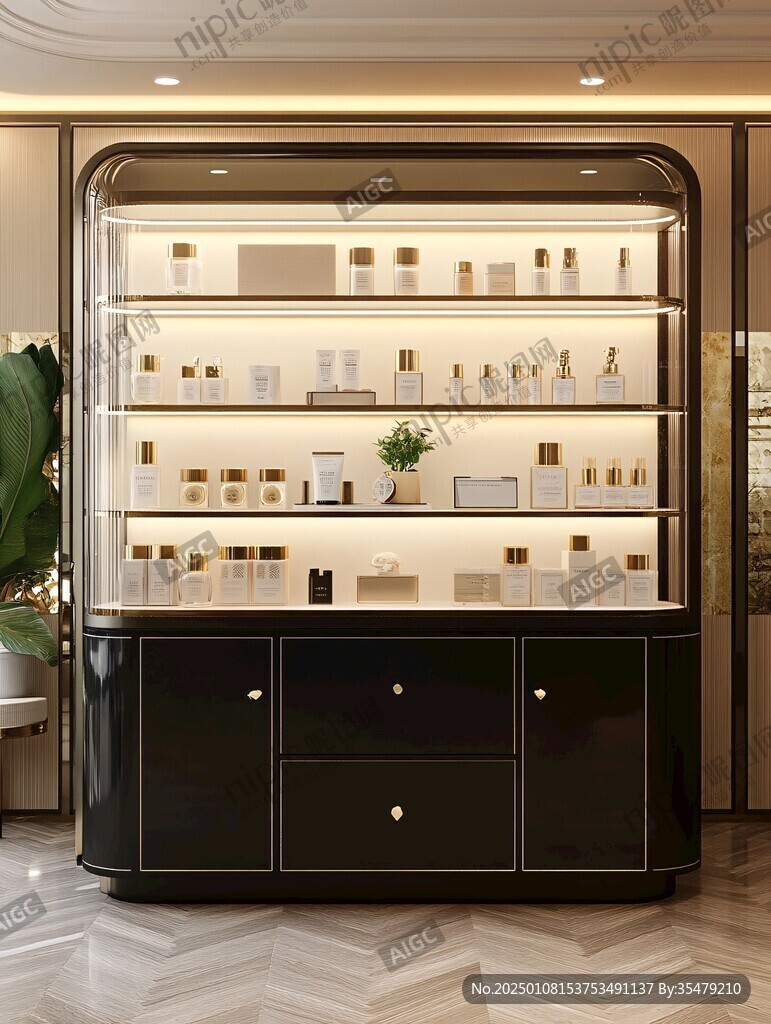 轻奢展示柜