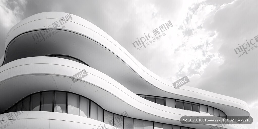 建筑线条建筑曲线