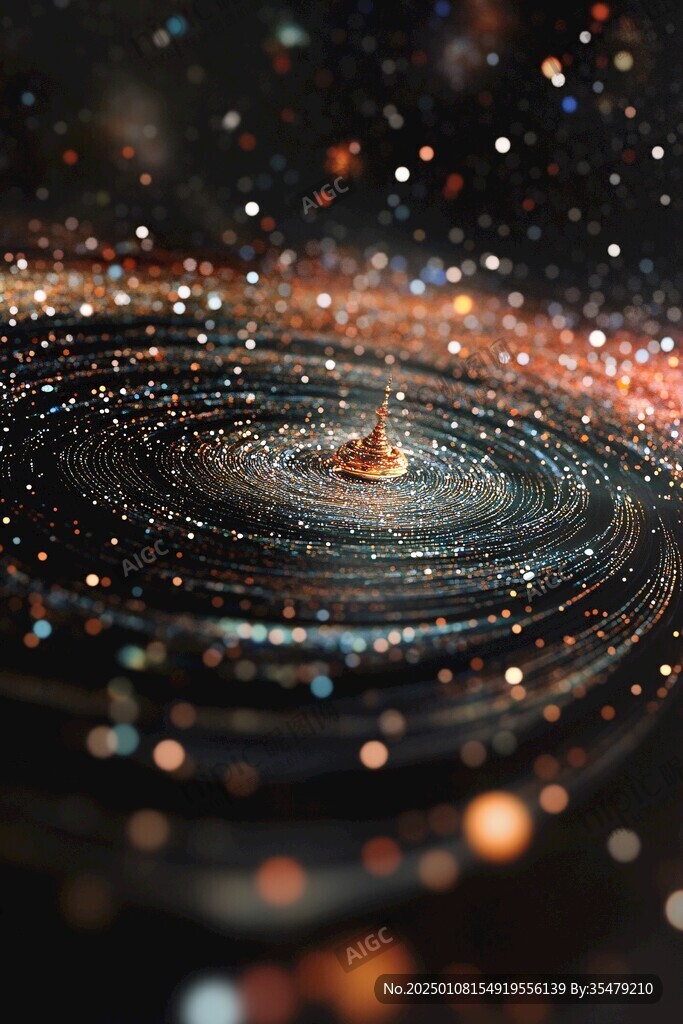 宇宙黑洞背景海报