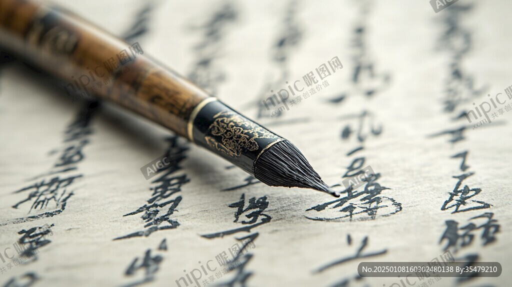 诗经毛笔