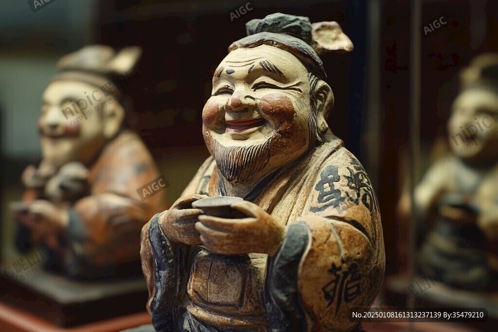 寿星俑