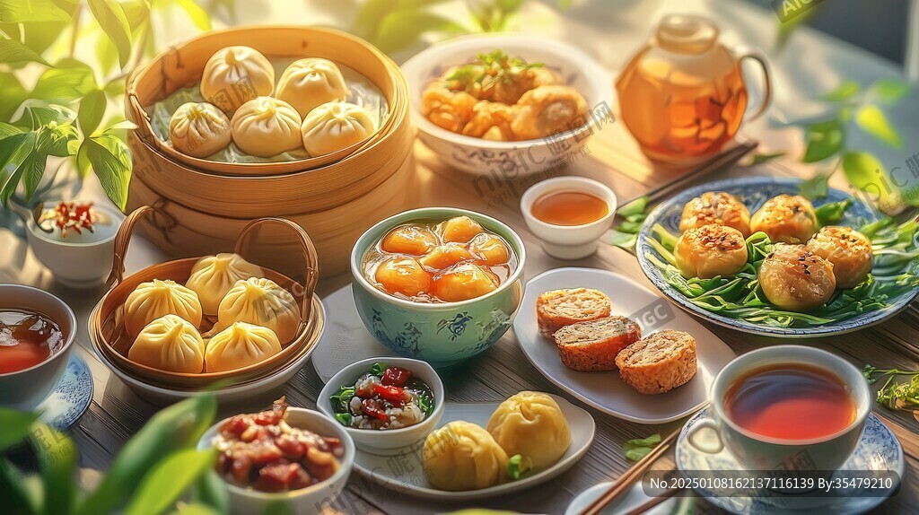点心美味糕点早茶