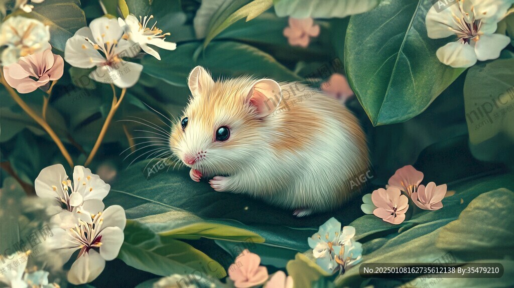 葵鼠插画
