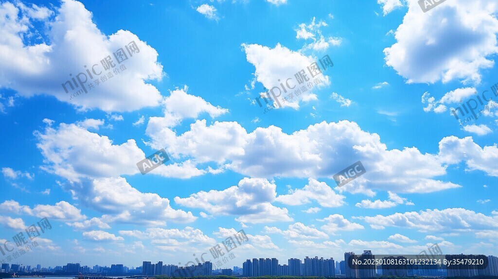 城市白云