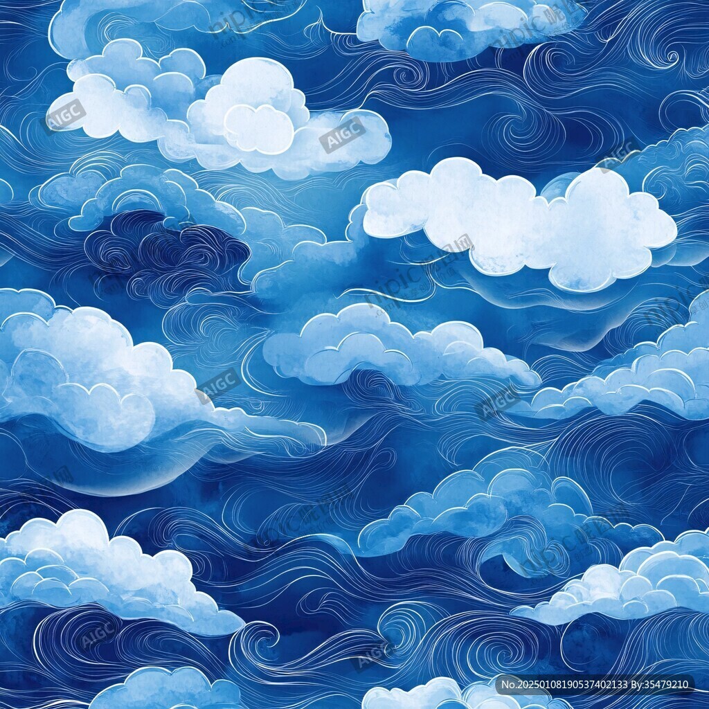 宋代云图高端云纹装饰