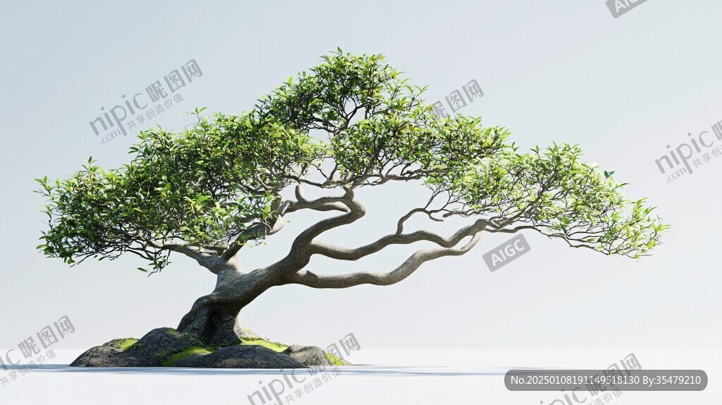 3dmax植物