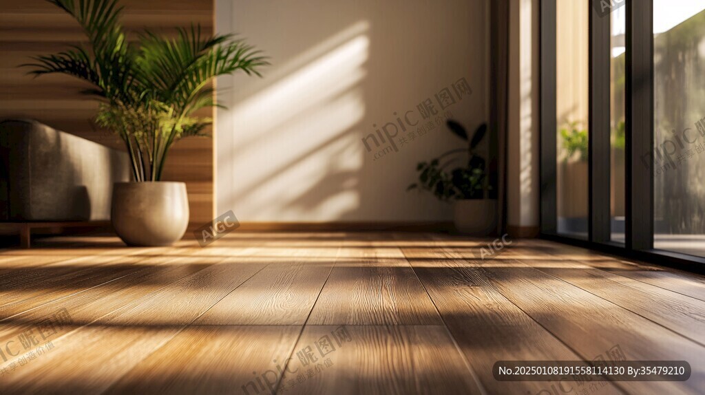 阳光照进室内背景