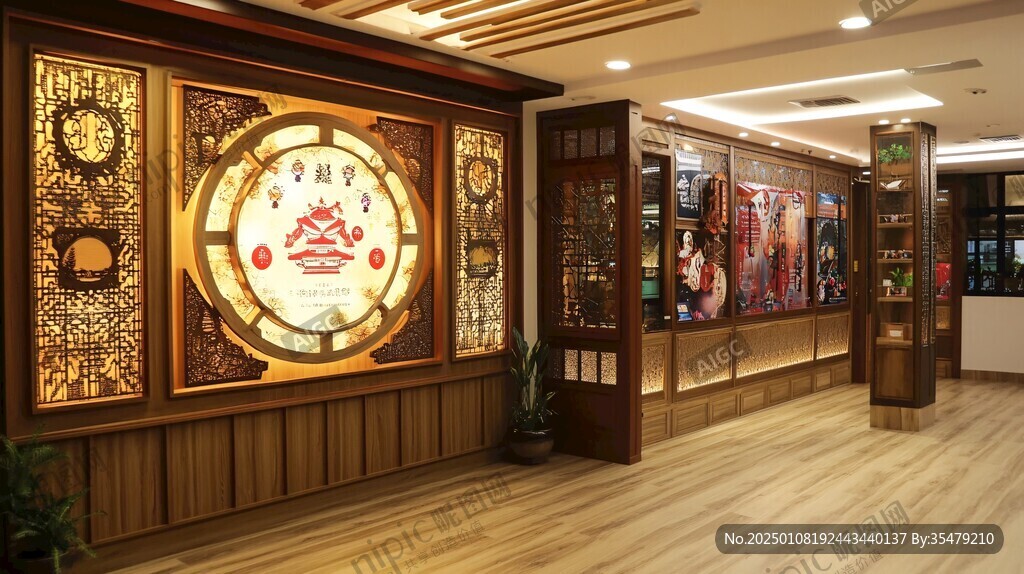 中医文化馆中药店