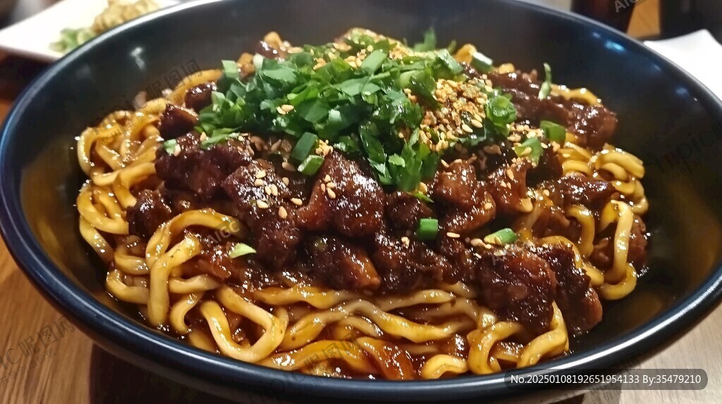 大坨牛肉拌面