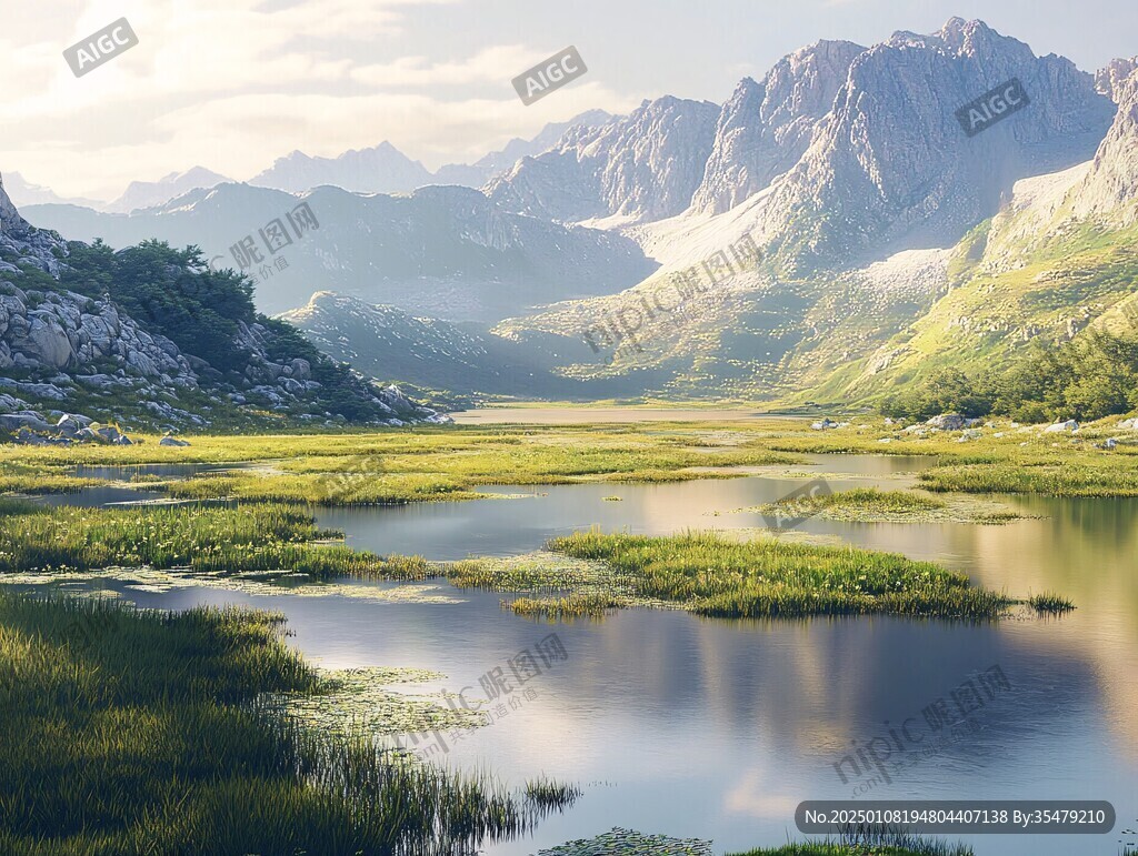 写实风景合成