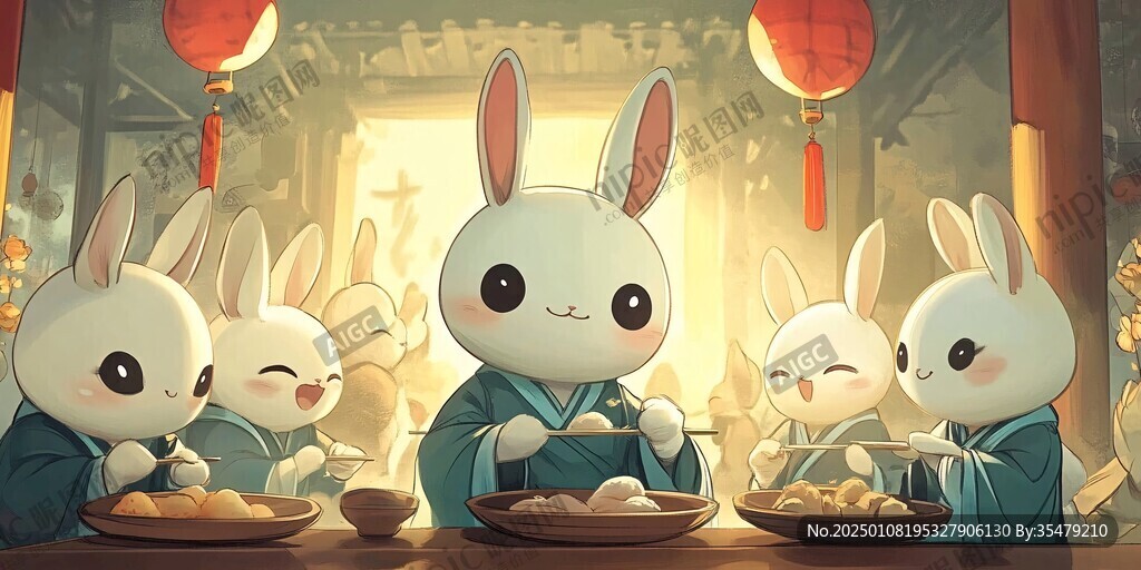 兔年插画合集