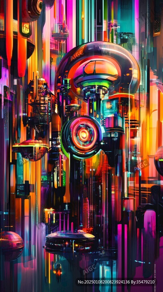 科幻题材插画